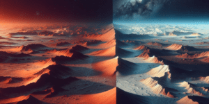 Descubre las sorprendentes diferencias entre los polos de Marte que asombran a los exploradores del espacio