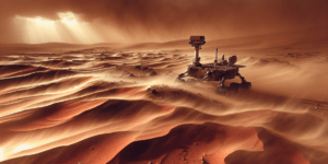 Tormentas de polvo en Marte: cómo enfrentan los rovers los retos de la exploración espacial
