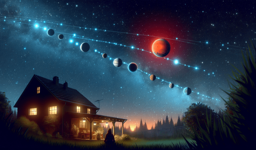 Descubre cómo ver la alineación de seis planetas en el cielo nocturno desde tu hogar
