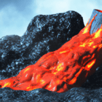 Explosiva batalla en Marte: el asombroso choque entre lava ardiente y hielo escondido