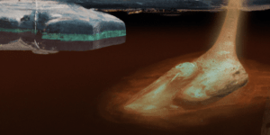 Misteriosos ríos ocultos bajo el hielo de Marte podrían revelar señales de vida subterránea alienígena