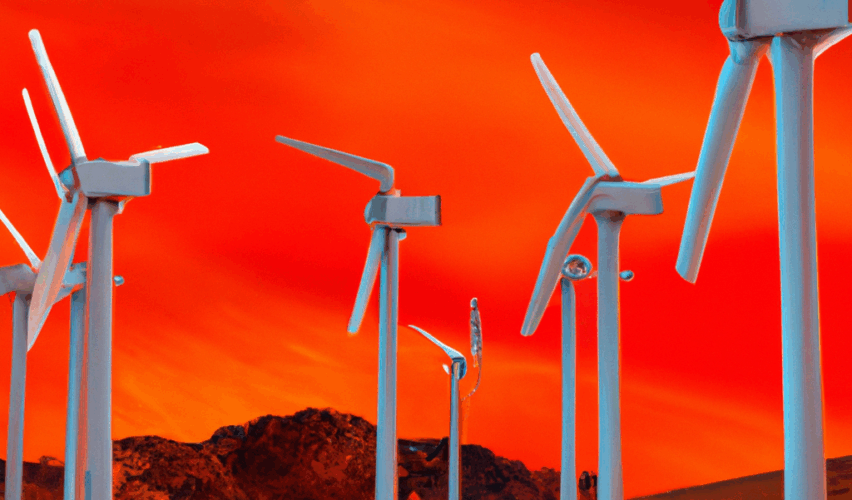 Así podría iluminar Marte el viento rojo: ¿energía eólica para colonias marcianas?