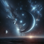 Admira la luna creciente junto a las Pleiades, Júpiter y Marte en el cielo de octubre