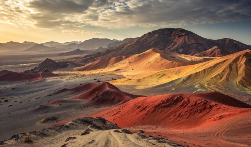 ¿Sabes por qué las dunas marcianas muestran tantos colores y qué secretos minerales revelan sobre su historia?